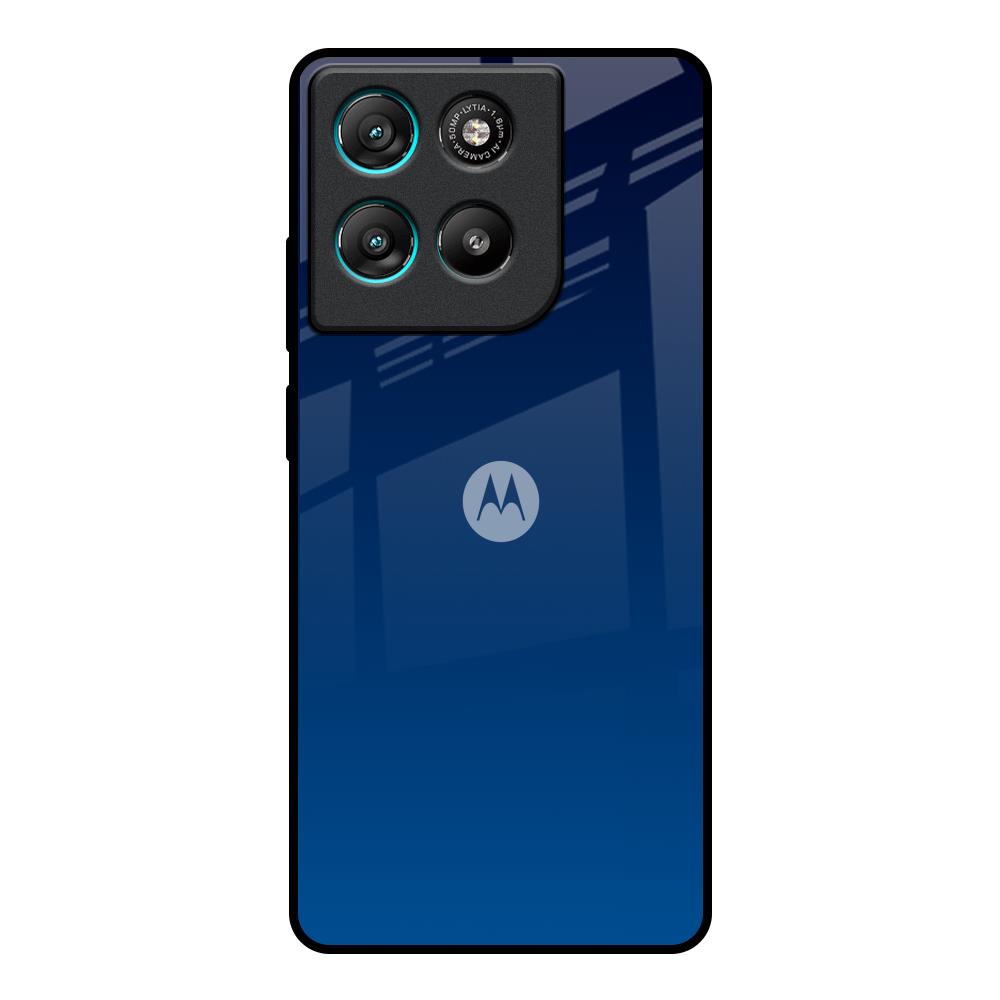 Very Blue Motorola Edge G57 Power Glass Back Cover Online