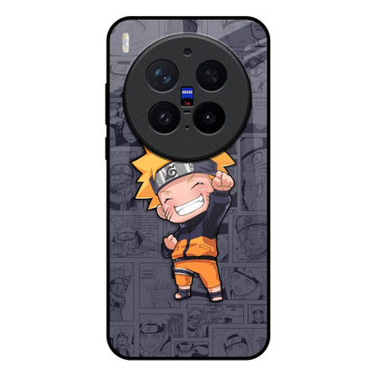 Orange Chubby Vivo X300 Pro 5G Glass Back Cover Online