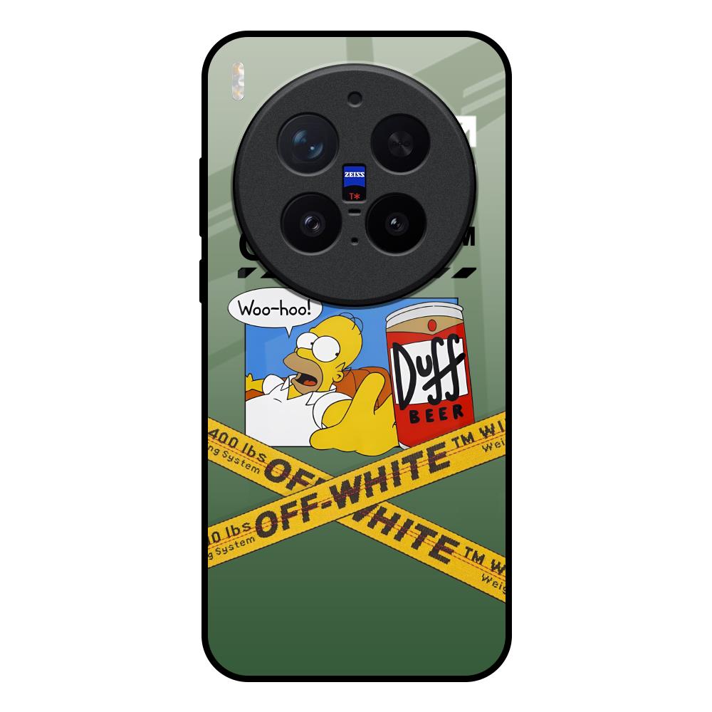 Duff Beer Vivo X300 Pro 5G Glass Back Cover Online