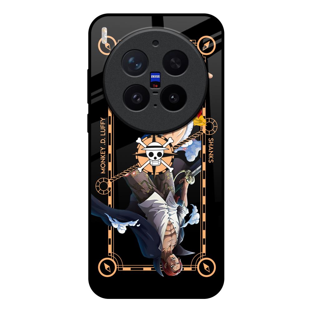 Shanks & Luffy Vivo X300 Pro 5G Glass Back Cover Online