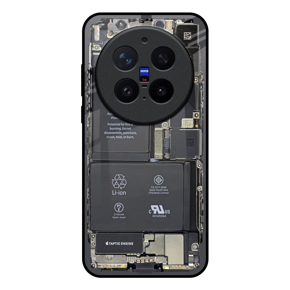 Skeleton Inside Vivo X300 Pro 5G Glass Back Cover Online