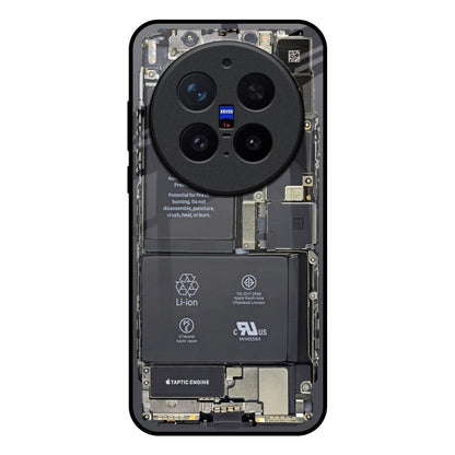 Skeleton Inside Vivo X300 Pro 5G Glass Back Cover Online
