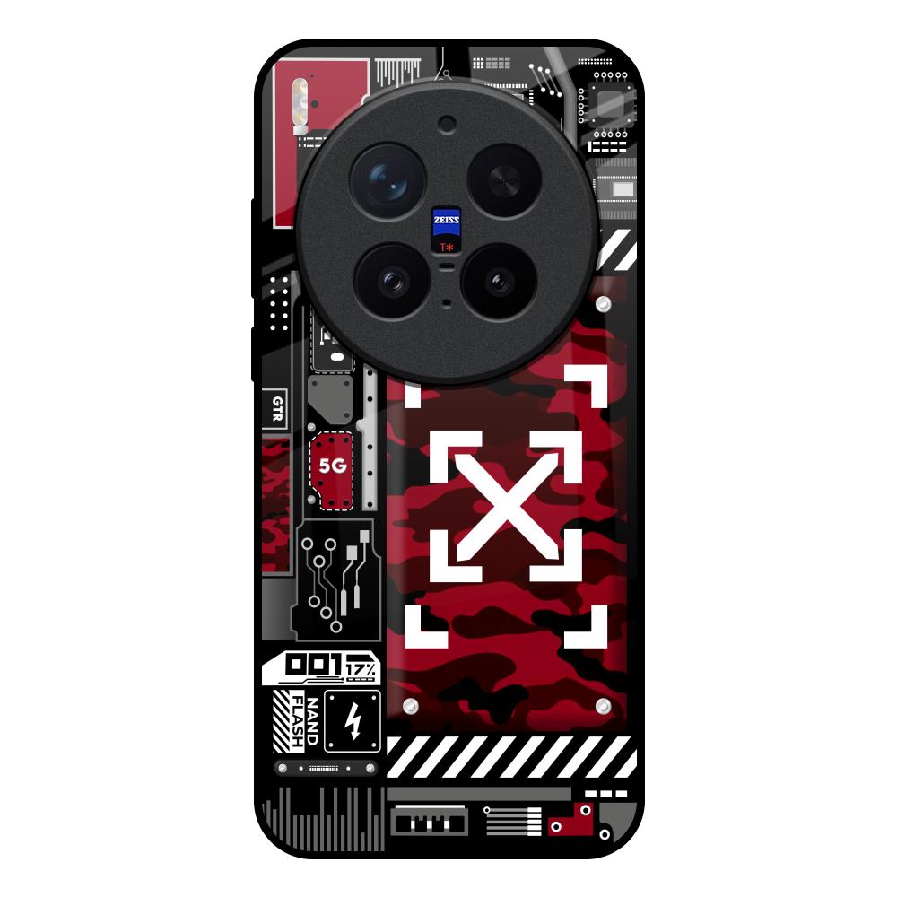 Technology Art Vivo X300 Pro 5G Glass Back Cover Online