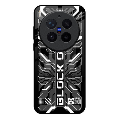 Monochrome Magic Vivo X300 Pro 5G Glass Back Cover Online