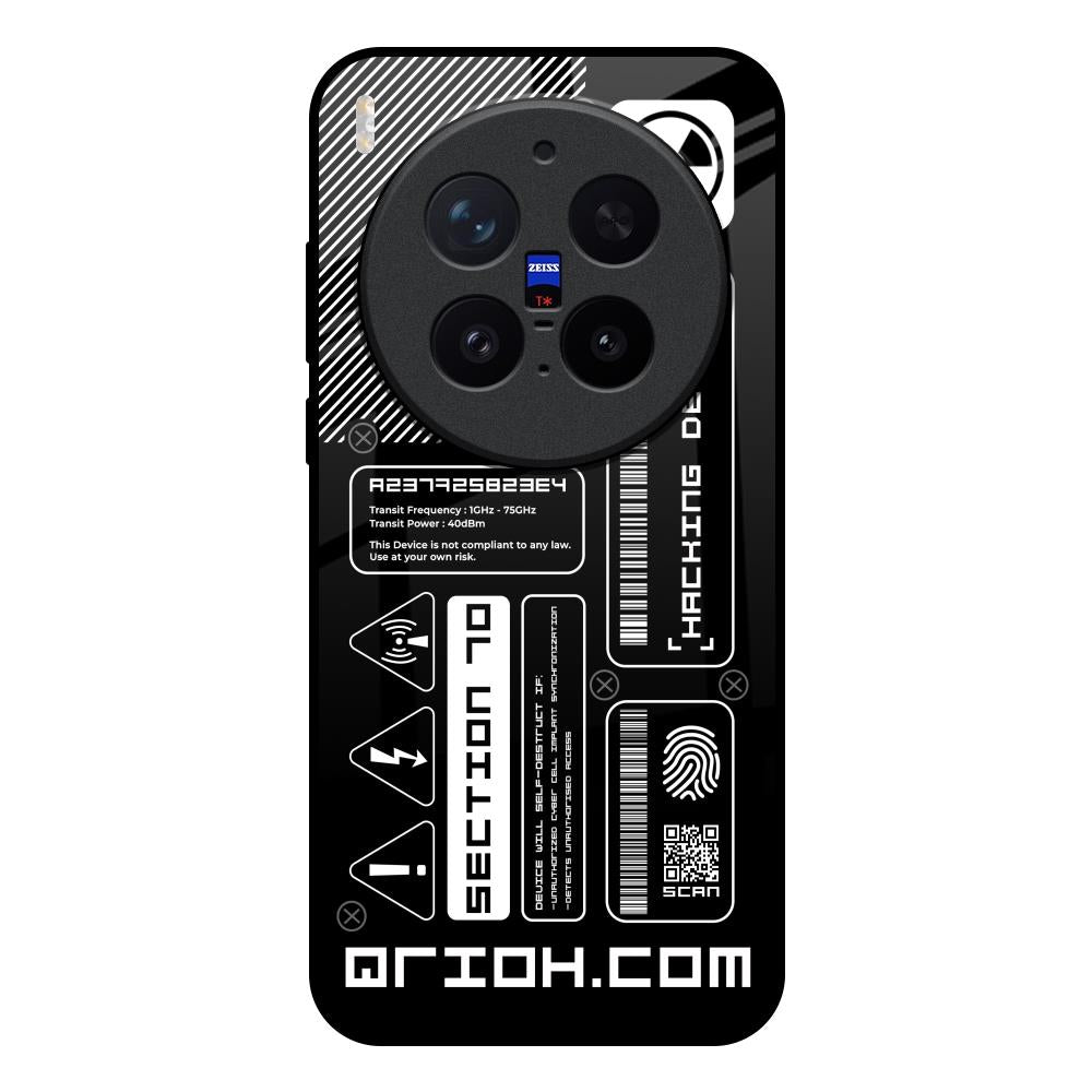 Futuristic Art Vivo X300 Pro 5G Glass Back Cover Online