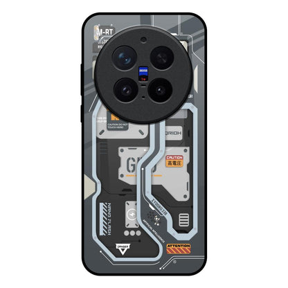 Retro Futuristic Vivo X300 Pro 5G Glass Back Cover Online