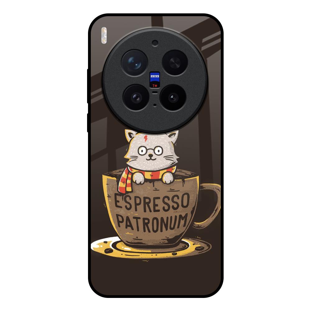 Tea With Kitty Vivo X300 Pro 5G Glass Back Cover Online