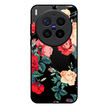 Floral Bunch Vivo X300 Pro 5G Glass Back Cover Online