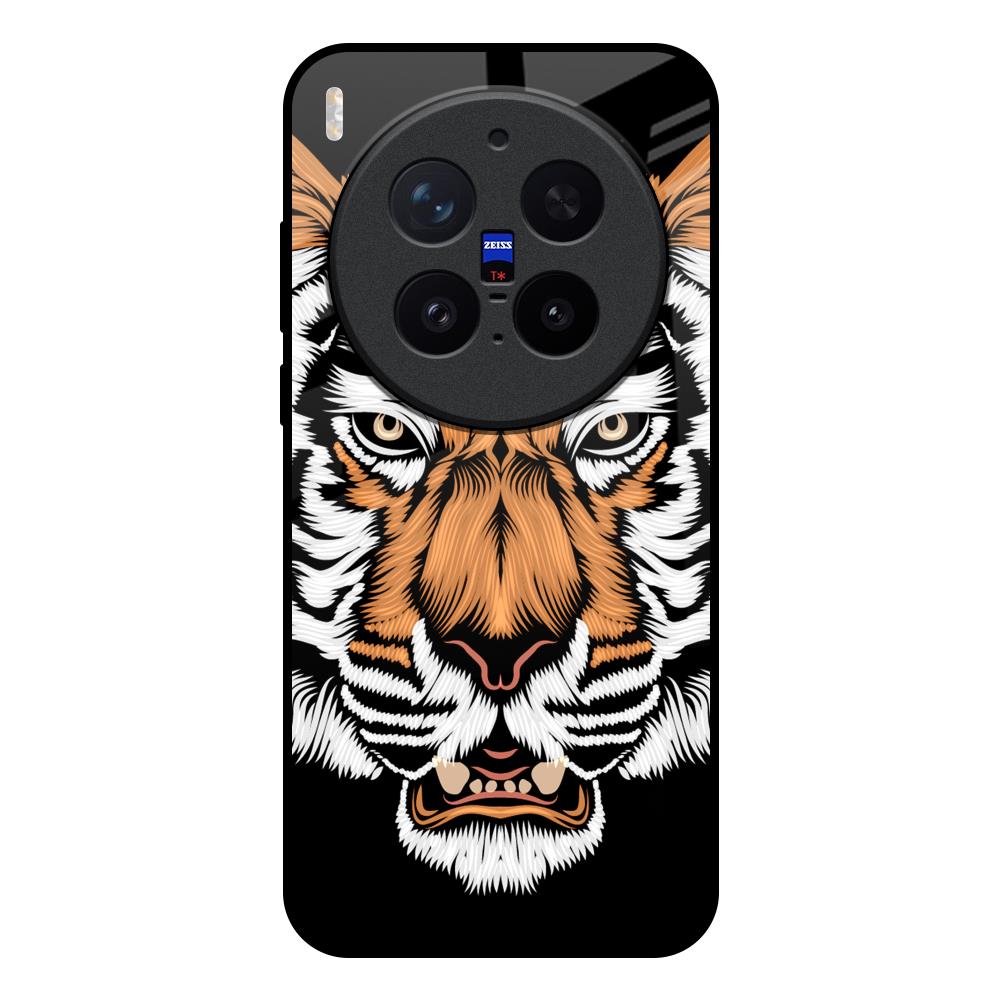 Angry Tiger Vivo X300 Pro 5G Glass Back Cover Online