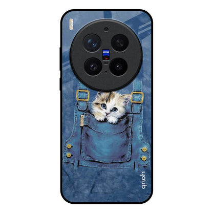 Kitty In Pocket Vivo X300 Pro 5G Glass Back Cover Online