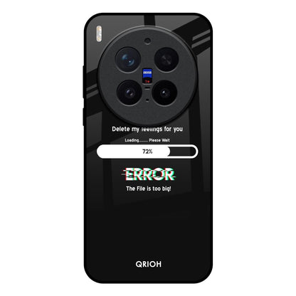 Error Vivo X300 Pro 5G Glass Back Cover Online