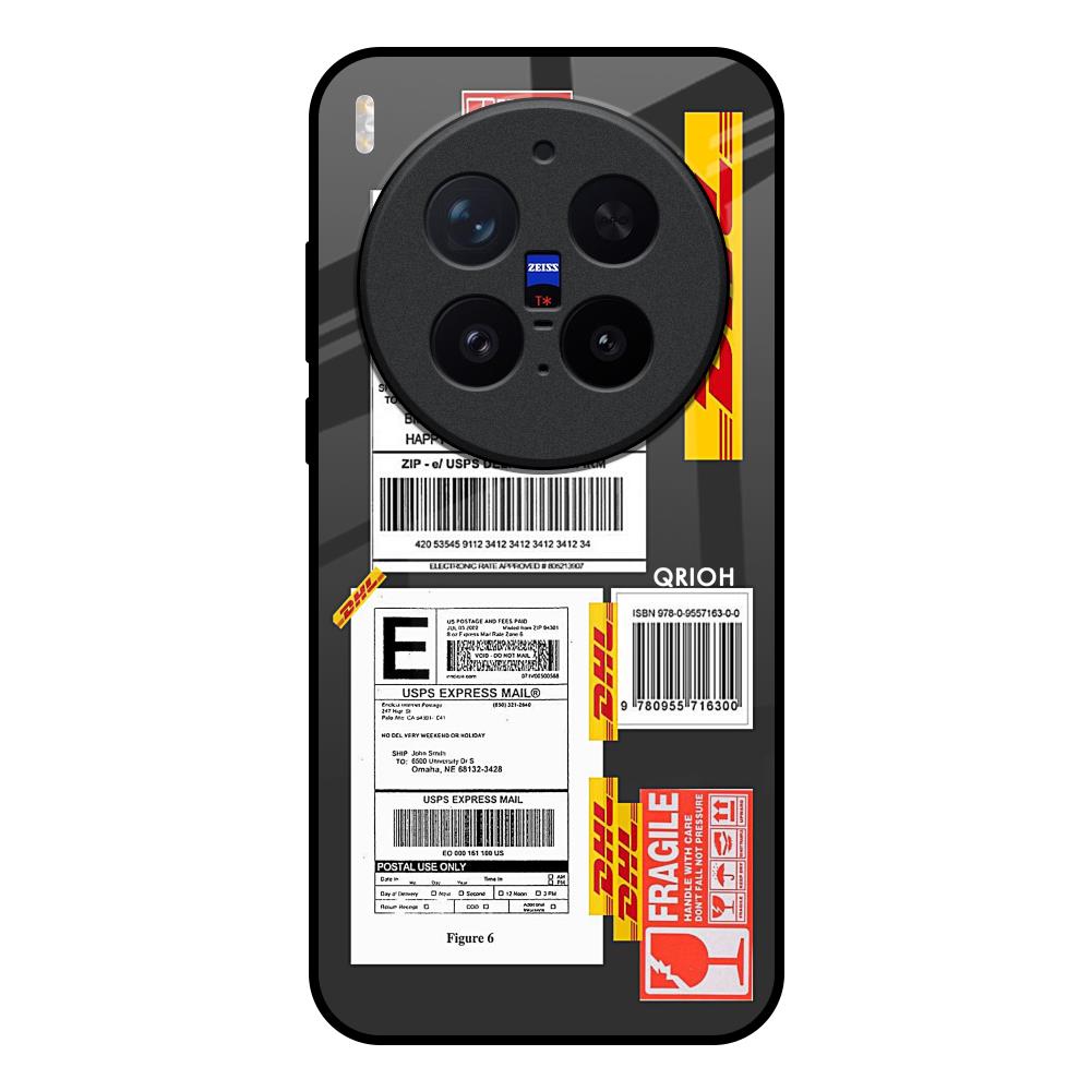 Cool Barcode Label Vivo X300 Pro 5G Glass Back Cover Online