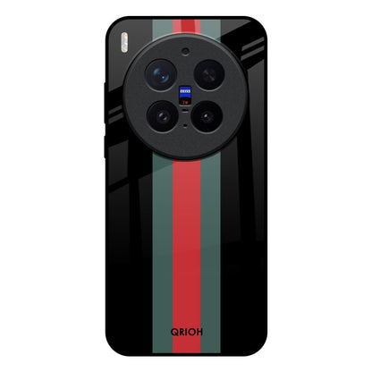 Vertical Stripes Vivo X300 Pro 5G Glass Back Cover Online