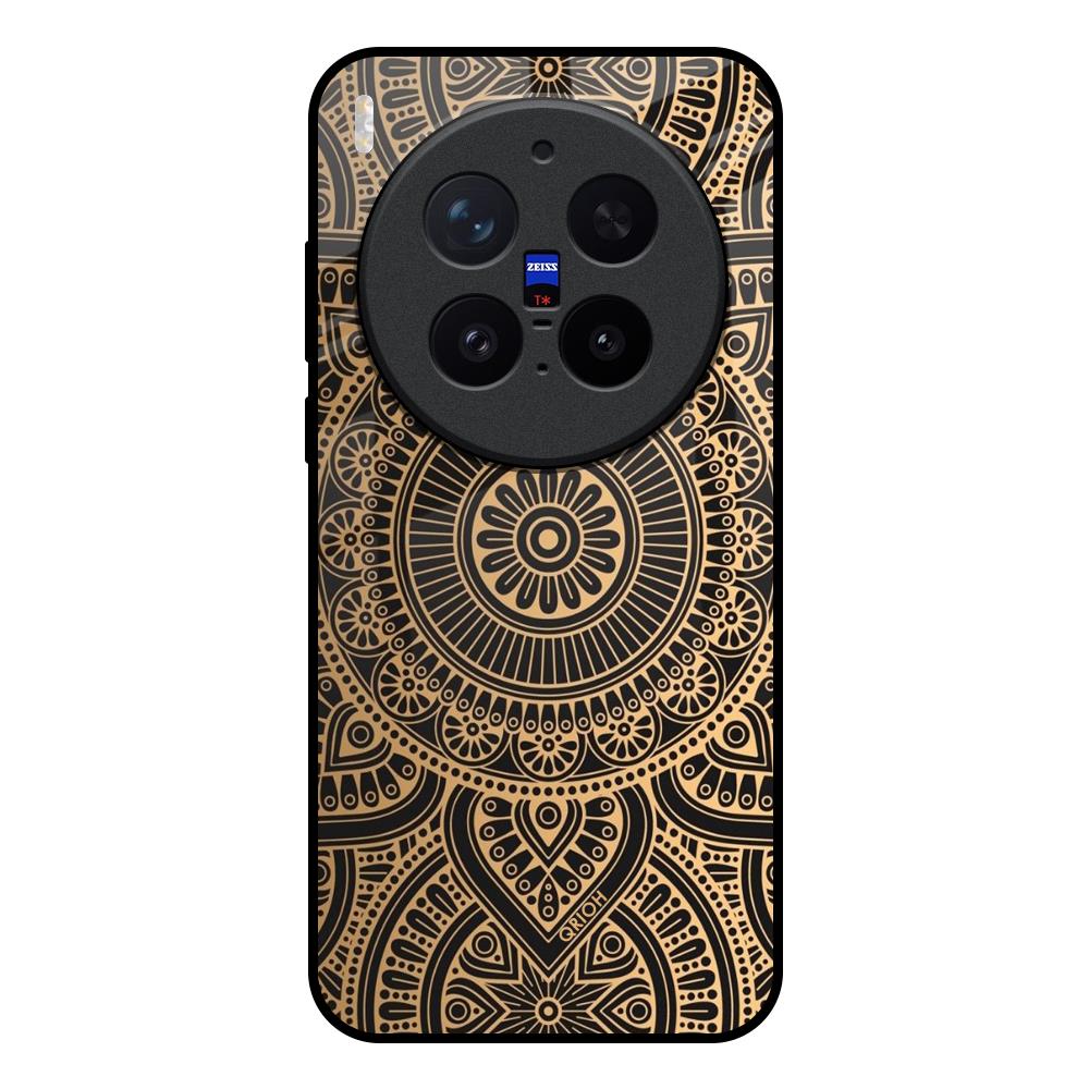 Luxury Mandala Vivo X300 Pro 5G Glass Back Cover Online