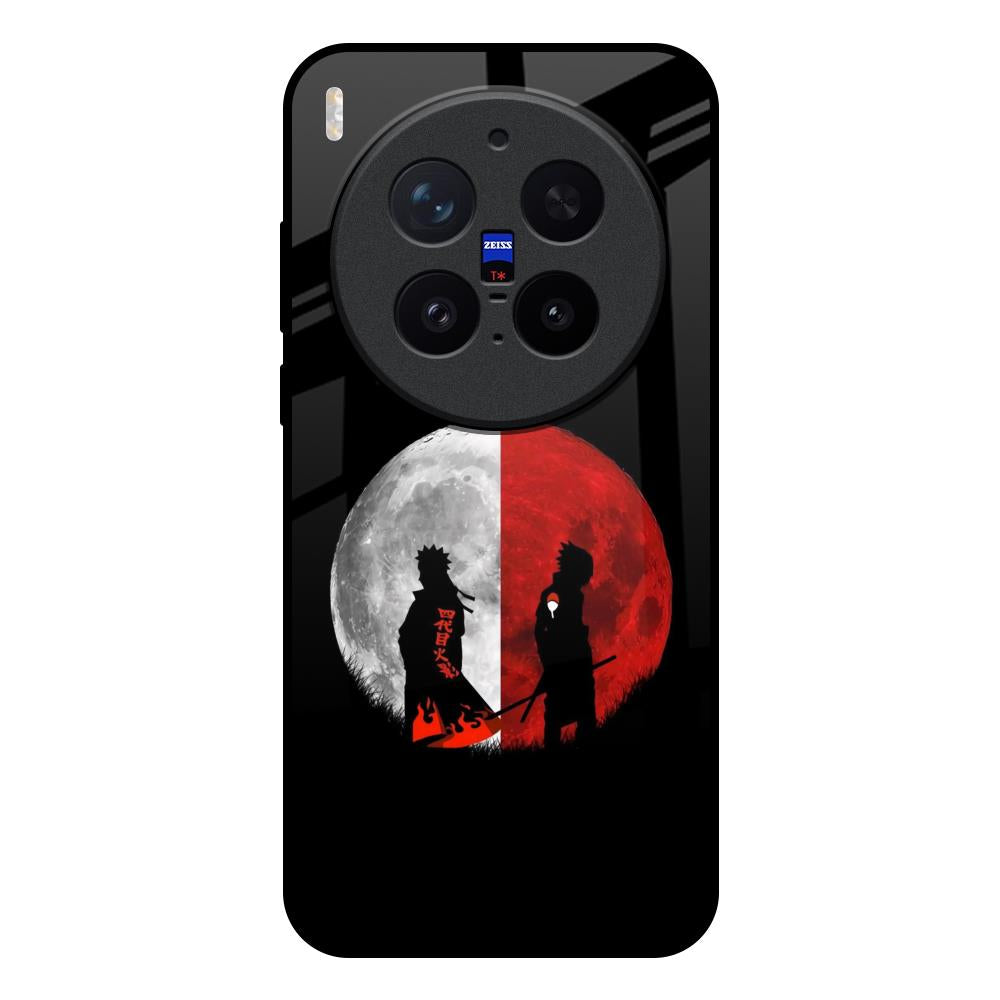 Anime Red Moon Vivo X300 Pro 5G Glass Back Cover Online