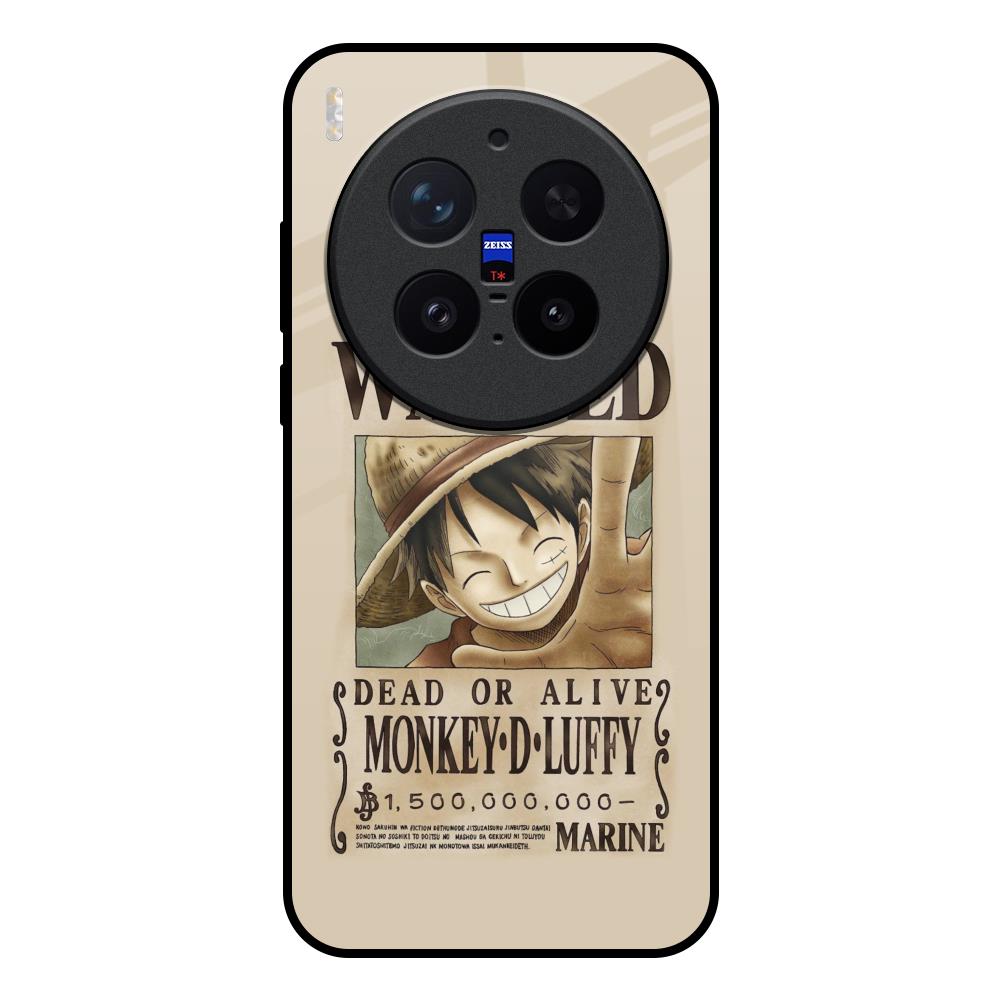 Luffy Wanted Vivo X300 Pro 5G Glass Back Cover Online
