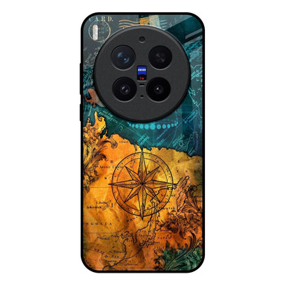 Architecture Map Vivo X300 Pro 5G Glass Back Cover Online