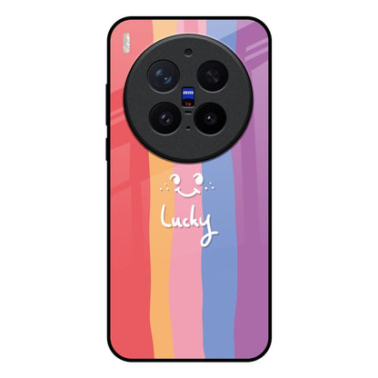 Lucky Abstract Vivo X300 Pro 5G Glass Back Cover Online