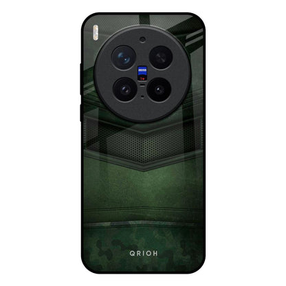 Green Leather Vivo X300 Pro 5G Glass Back Cover Online