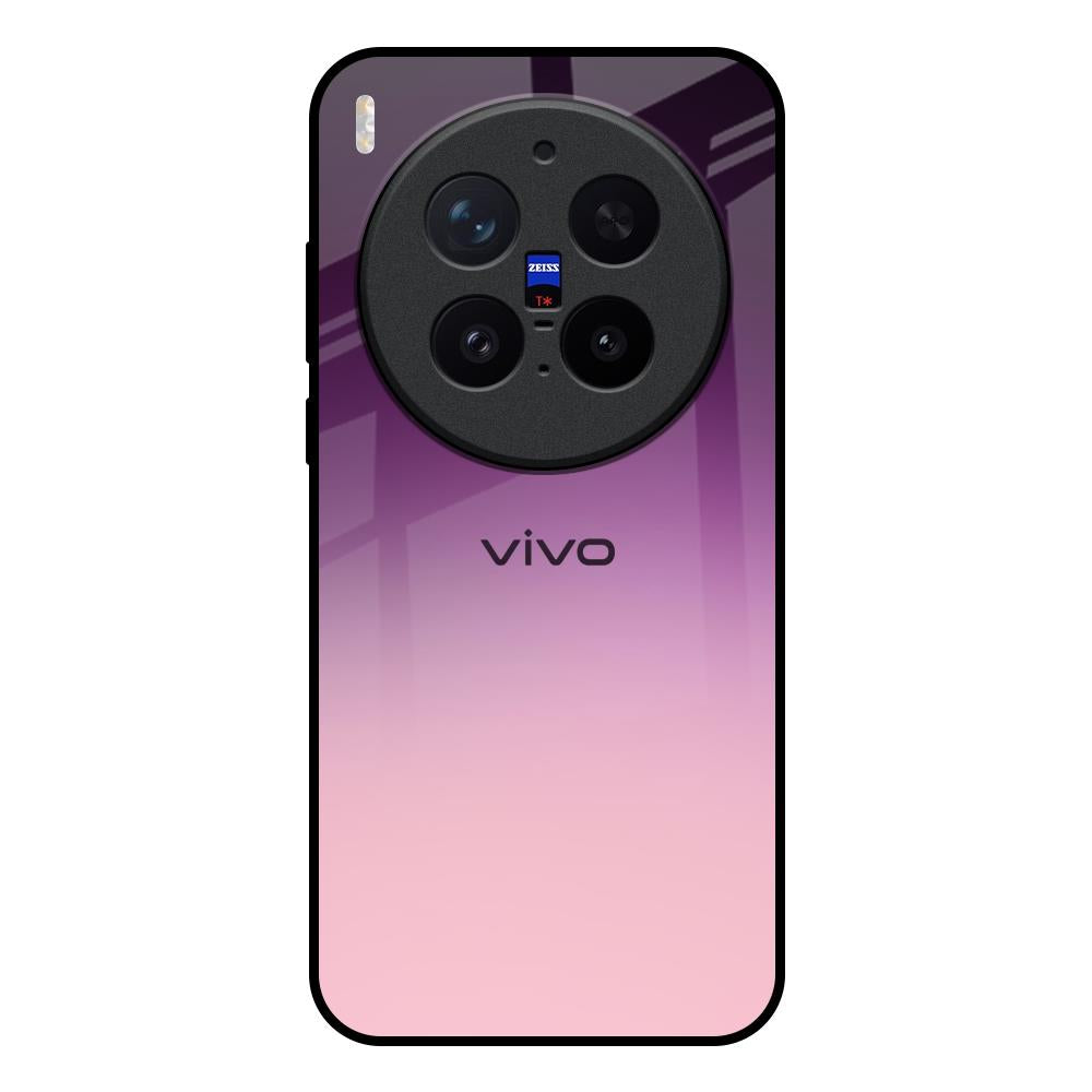 Purple Gradient Vivo X300 Pro 5G Glass Back Cover Online