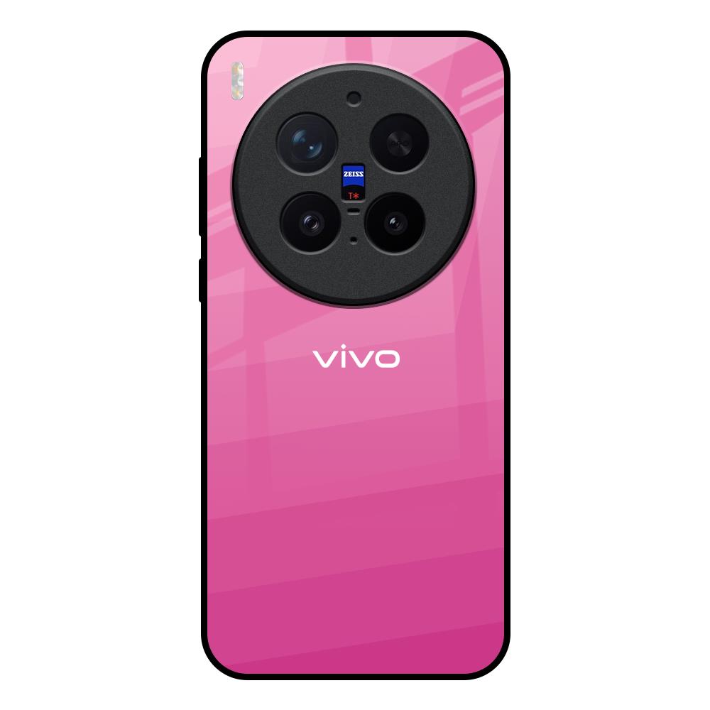 Pink Ribbon Caddy Vivo X300 Pro 5G Glass Back Cover Online