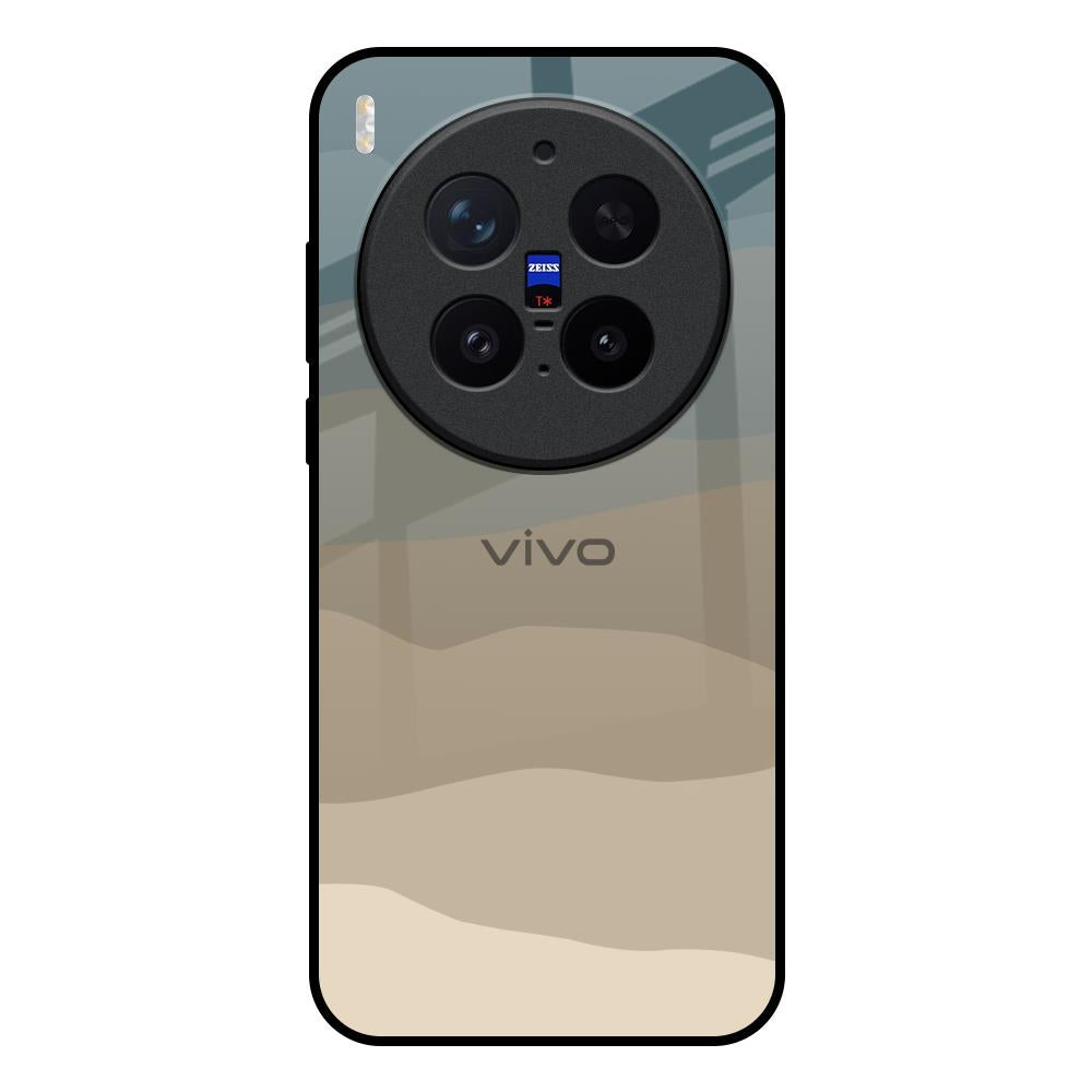 Abstract Mountain Pattern Vivo X300 Pro 5G Glass Back Cover Online