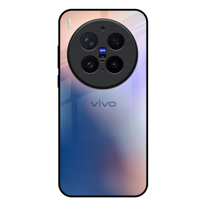 Blue Mauve Gradient Vivo X300 Pro 5G Glass Back Cover Online