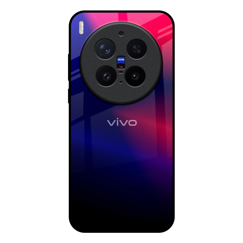 Blue Ombre Vivo X300 Pro 5G Glass Back Cover Online