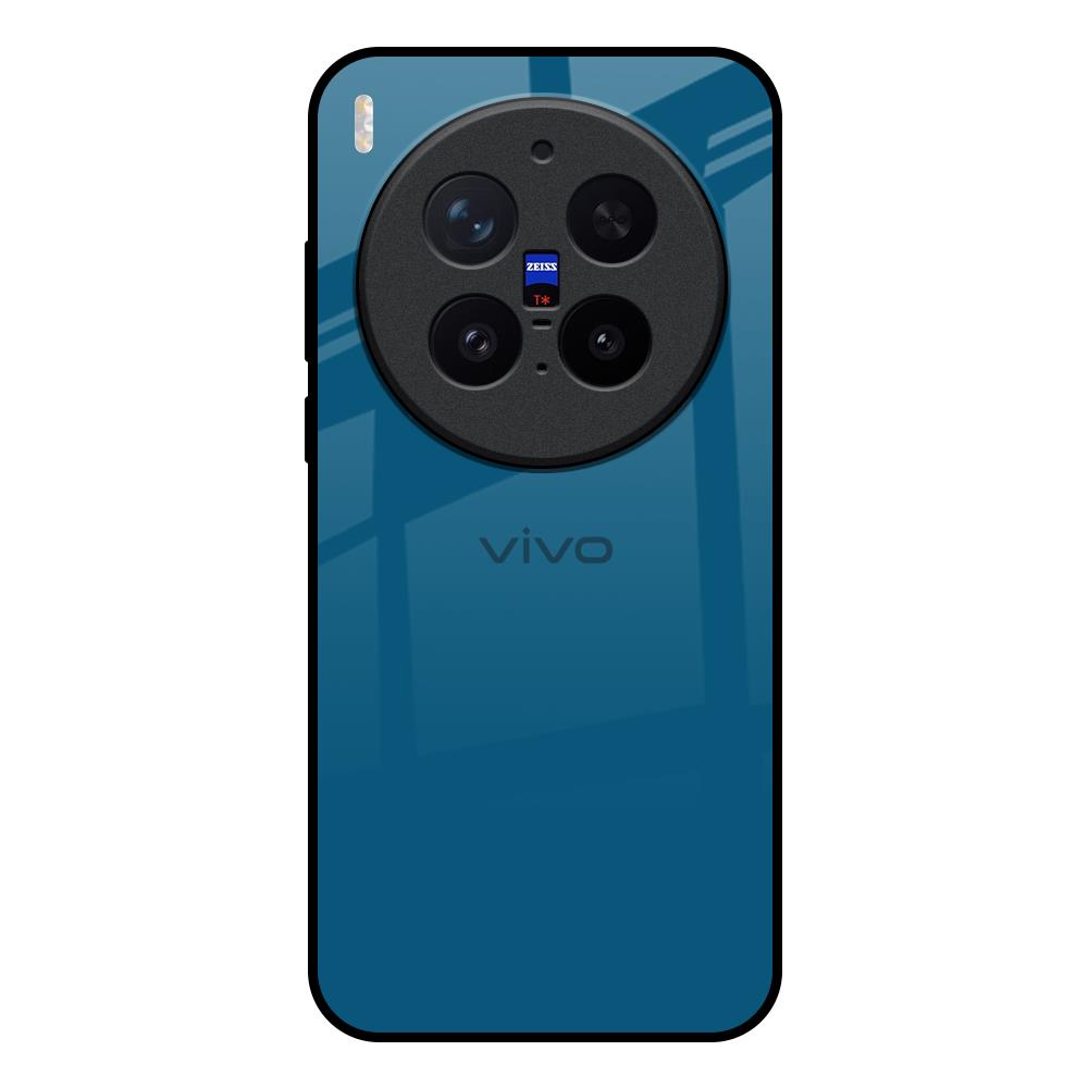Cobalt Blue Vivo X300 Pro 5G Glass Back Cover Online