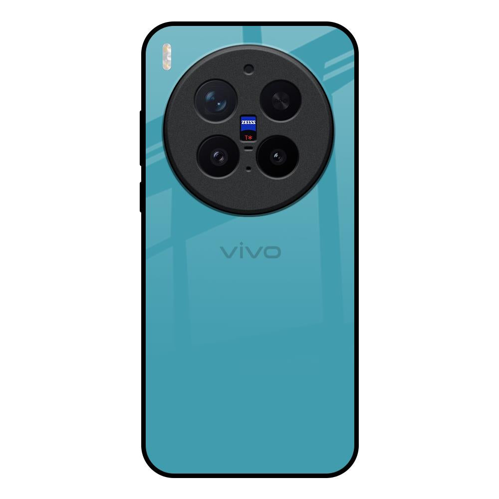 Oceanic Turquiose Vivo X300 Pro 5G Glass Back Cover Online