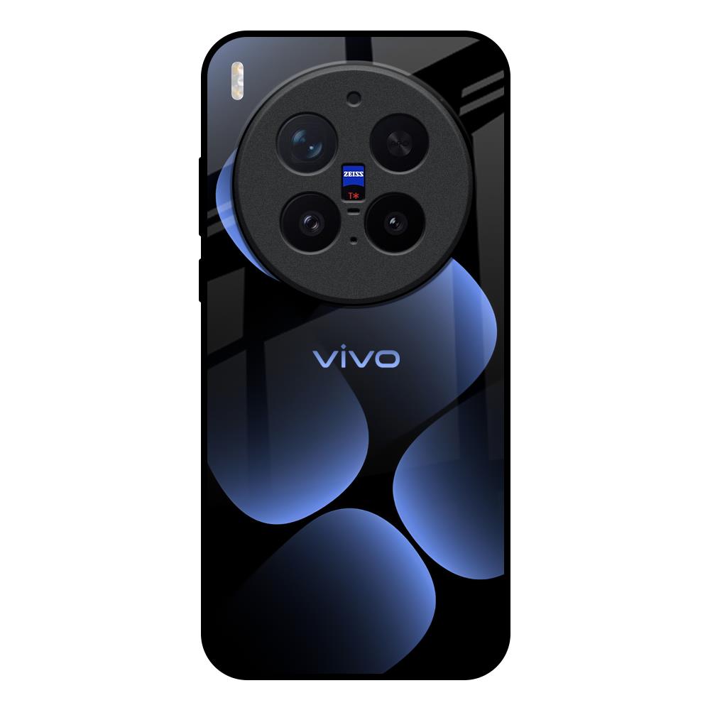 Five Blue Spots Vivo X300 Pro 5G Glass Back Cover Online
