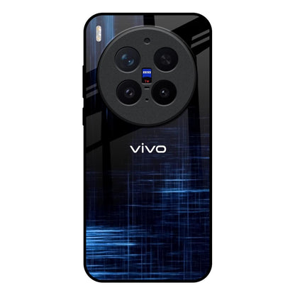 Blue Scratch Vivo X300 Pro 5G Glass Back Cover Online