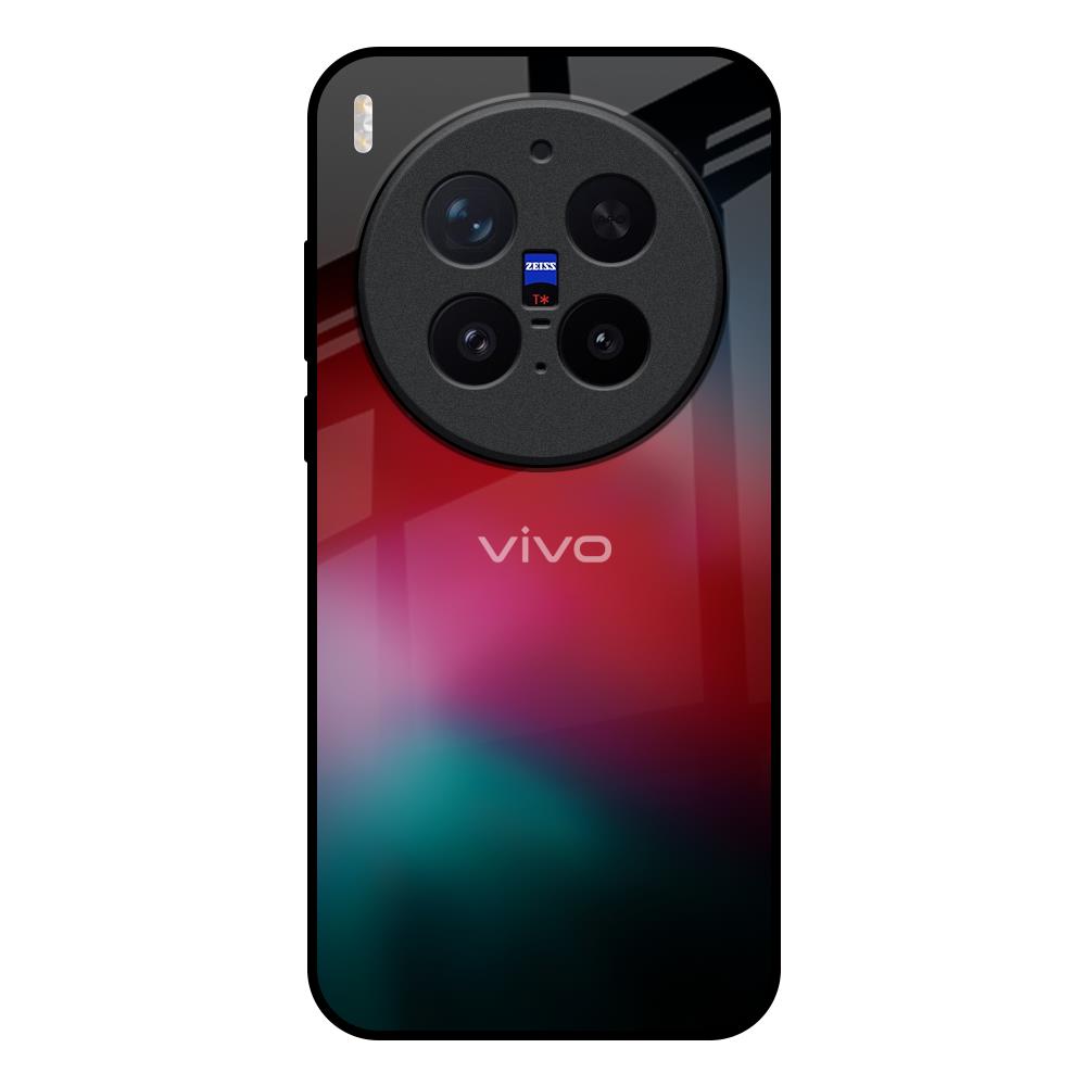 Mystere Red Vivo X300 Pro 5G Glass Back Cover Online
