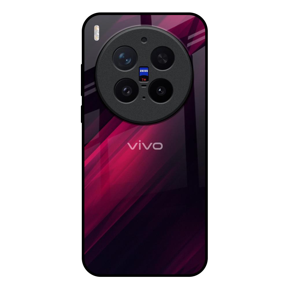 Razor Black Vivo X300 Pro 5G Glass Back Cover Online