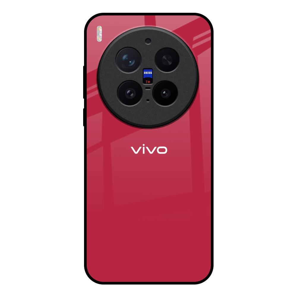Solo Maroon Vivo X300 Pro 5G Glass Back Cover Online