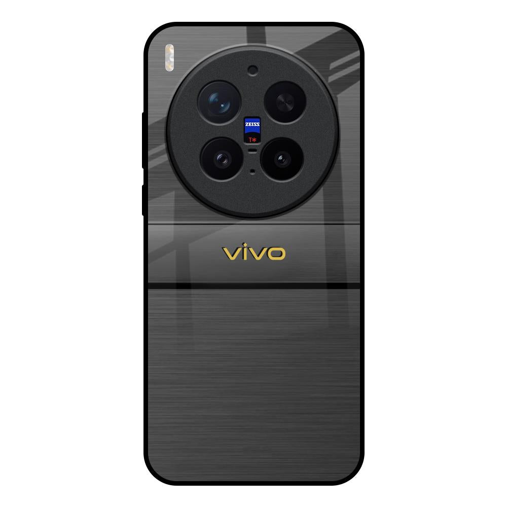Grey Metallic Glass Vivo X300 Pro 5G Glass Back Cover Online