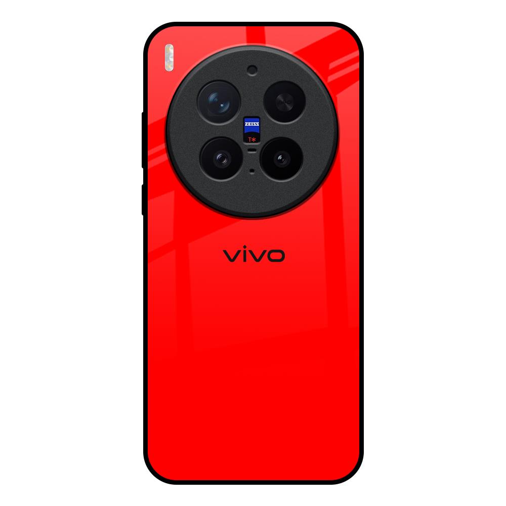 Blood Red Vivo X300 Pro 5G Glass Back Cover Online