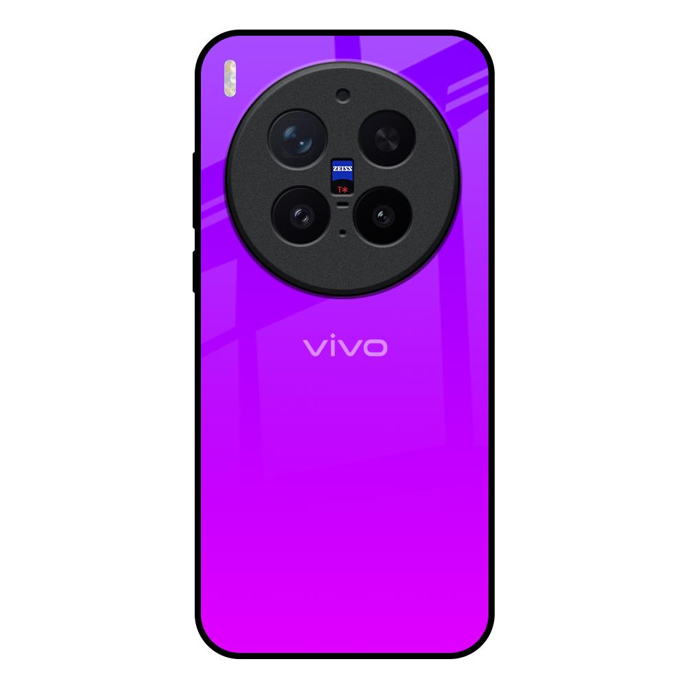 Purple Pink Vivo X300 Pro 5G Glass Back Cover Online