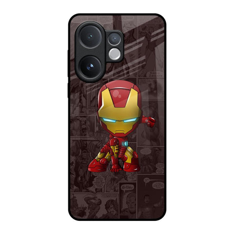 Angry Baby Super Hero Vivo V60e 5G Glass Back Cover Online