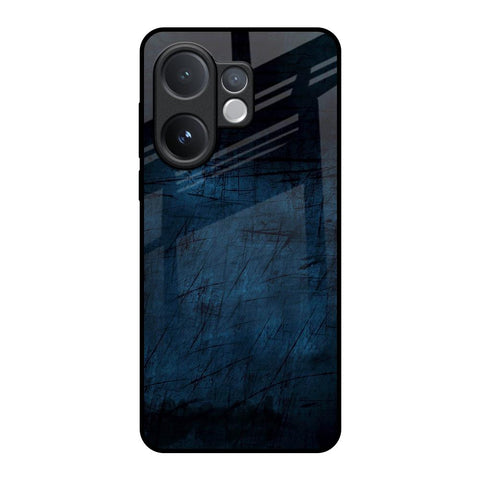 Dark Blue Grunge Vivo V60e 5G Glass Back Cover Online
