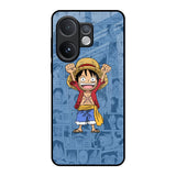 Chubby Anime Vivo V60e 5G Glass Back Cover Online