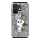 Cute Baby Bunny Vivo V60e 5G Glass Back Cover Online