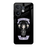 Touch Me & You Die Vivo V60e 5G Glass Back Cover Online