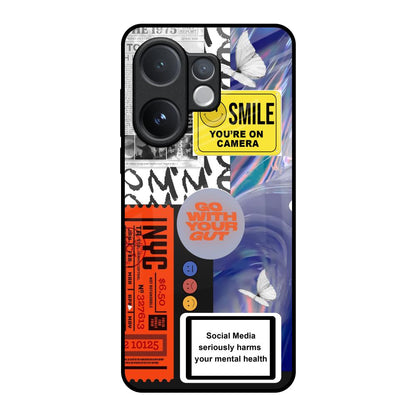 Smile for Camera Vivo V60e 5G Glass Back Cover Online