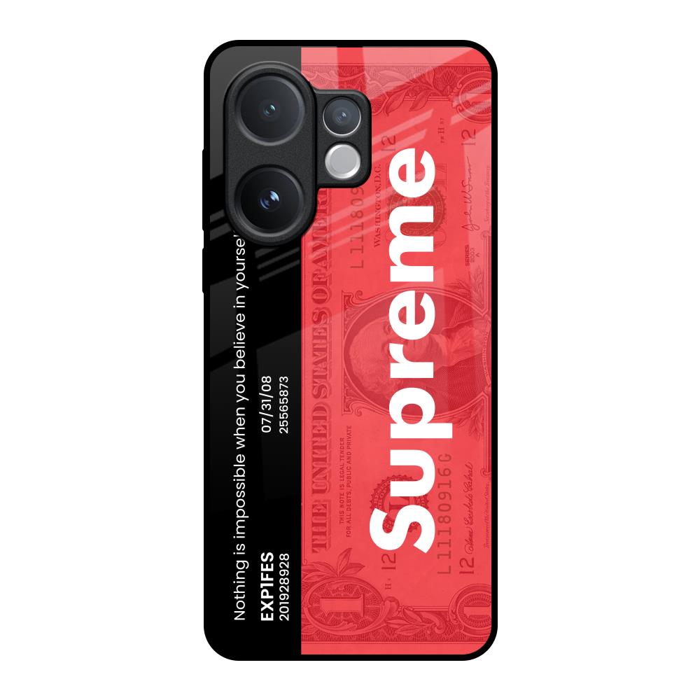 Supreme Ticket Vivo V60e 5G Glass Back Cover Online