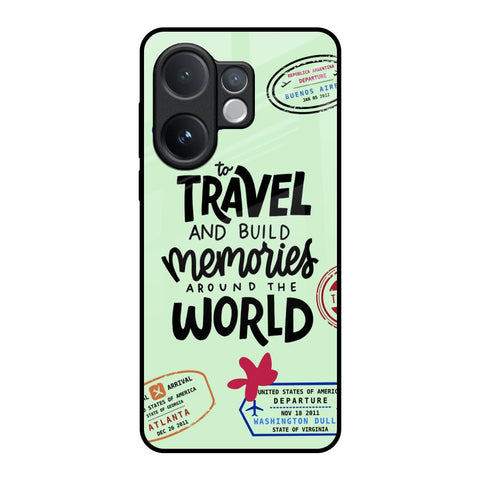 Travel Stamps Vivo V60e 5G Glass Back Cover Online