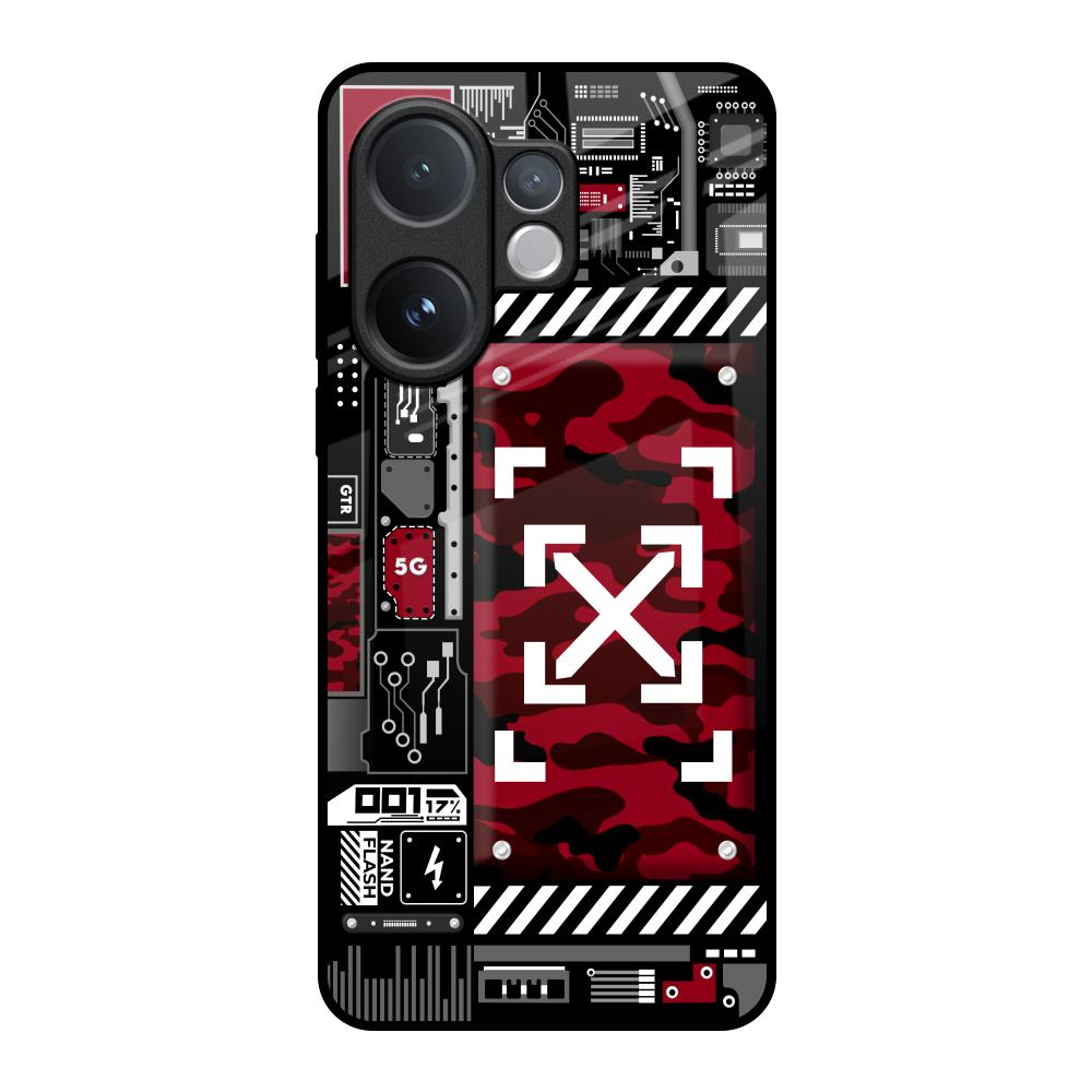 Technology Art Vivo V60e 5G Glass Back Cover Online