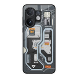 Retro Futuristic Vivo V60e 5G Glass Back Cover Online