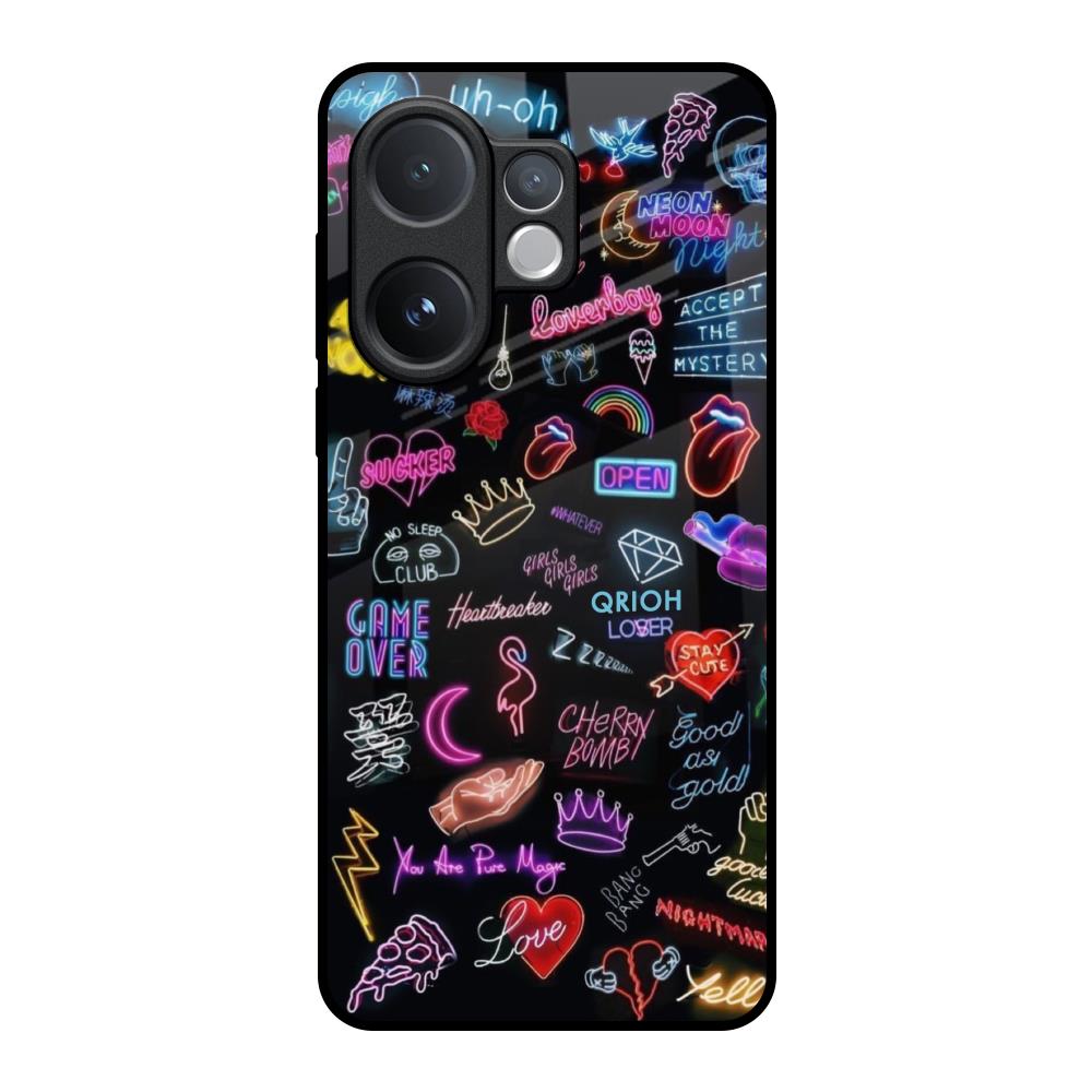 Accept The Mystery Vivo V60e 5G Glass Back Cover Online