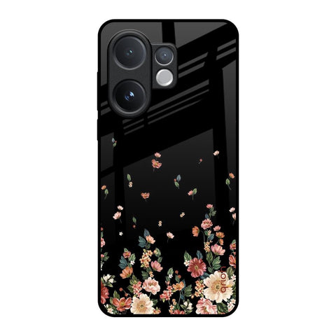Floating Floral Print Vivo V60e 5G Glass Back Cover Online